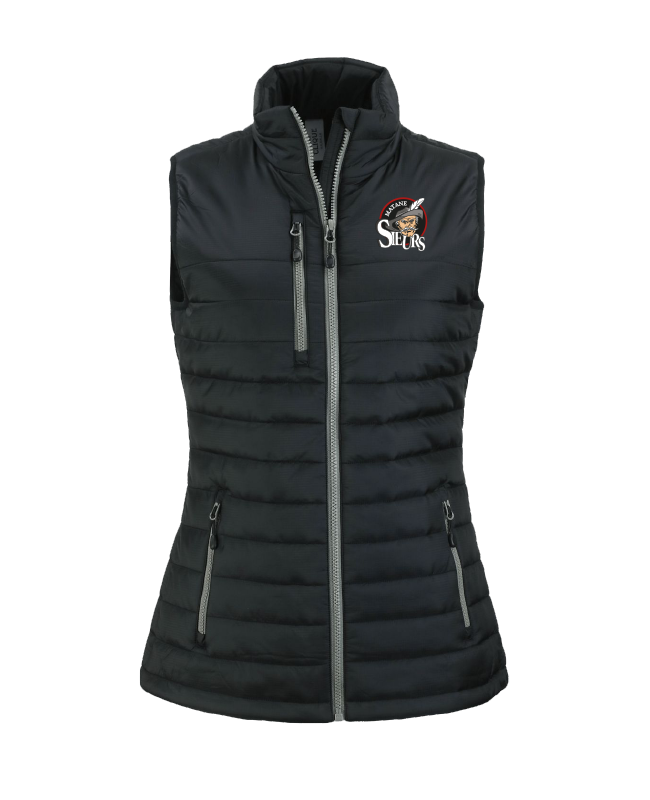 HOCKEY MATANE - LQO00066 Veste matelassé sans manche femme - BR. 12882 (AVG)