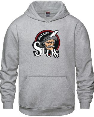 HOCKEY MATANE - L0550Y Sweat À Capuche Épais Pour Jeunes - DTF. DTF-244 (AV)