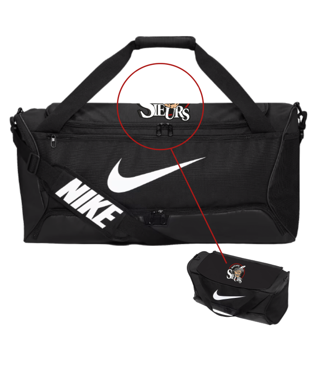 HOCKEY MATANE - DH7710 Sac de sport Nike NOIR - DTF. DTF-1091 (Z)