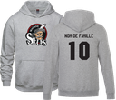 HOCKEY MATANE - L0550Y Sweat À Capuche Épais Pour Jeunes - DTF. DTF-244 (AV) + TS-1000 (DOS)