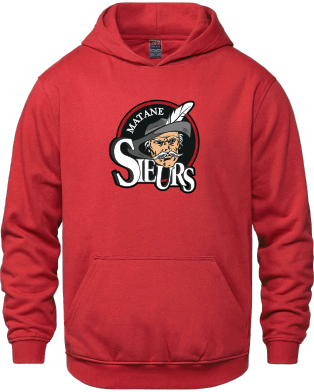HOCKEY MATANE - L0550Y Sweat À Capuche Épais Pour Jeunes - DTF. DTF-244 (AV)